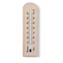 Termometr pokojowy 15 cm drewniany