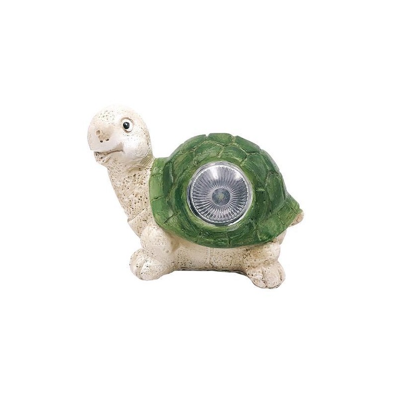 Lampa solarna ogrodowa żółwik