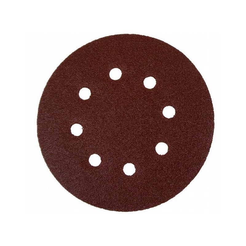 PAPIER ŚCIERNY RZEP KRĄŻKI DYSK 125mm 10szt P120