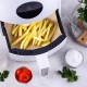 100x WKŁAD AIR FRYER FRYTKOWNICY BEZTŁUSZCZOWEJ PAPIEROWY PAPIER PIECZENIA