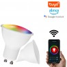 ŻARÓWKA SMART WI-FI ZMIENIA KOLORY RGB APLIKACJA GOOGLE ALEXA 5 W GU10