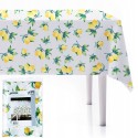 CERATA NA STÓŁ OGRODOWY KUCHENNY STOLIK PLAMOODPORNA OBRUS MATA 180X130 CM