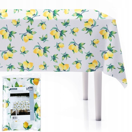 CERATA NA STÓŁ OGRODOWY KUCHENNY STOLIK PLAMOODPORNA OBRUS MATA 180X130 CM